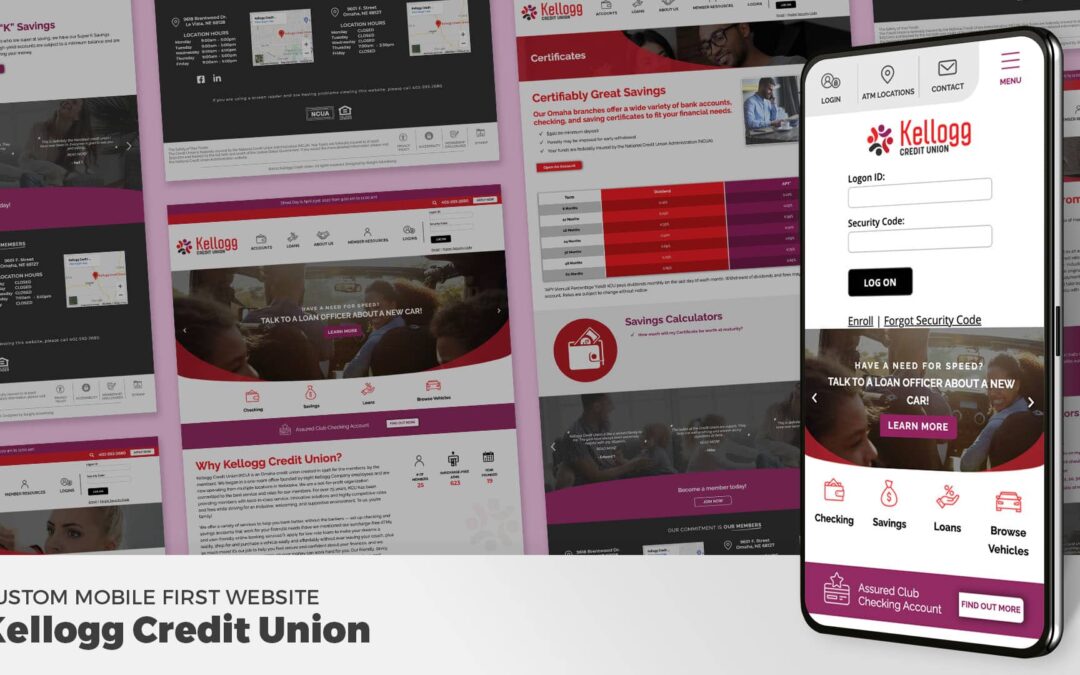 Kellogg Credit Union Mobile-First Website