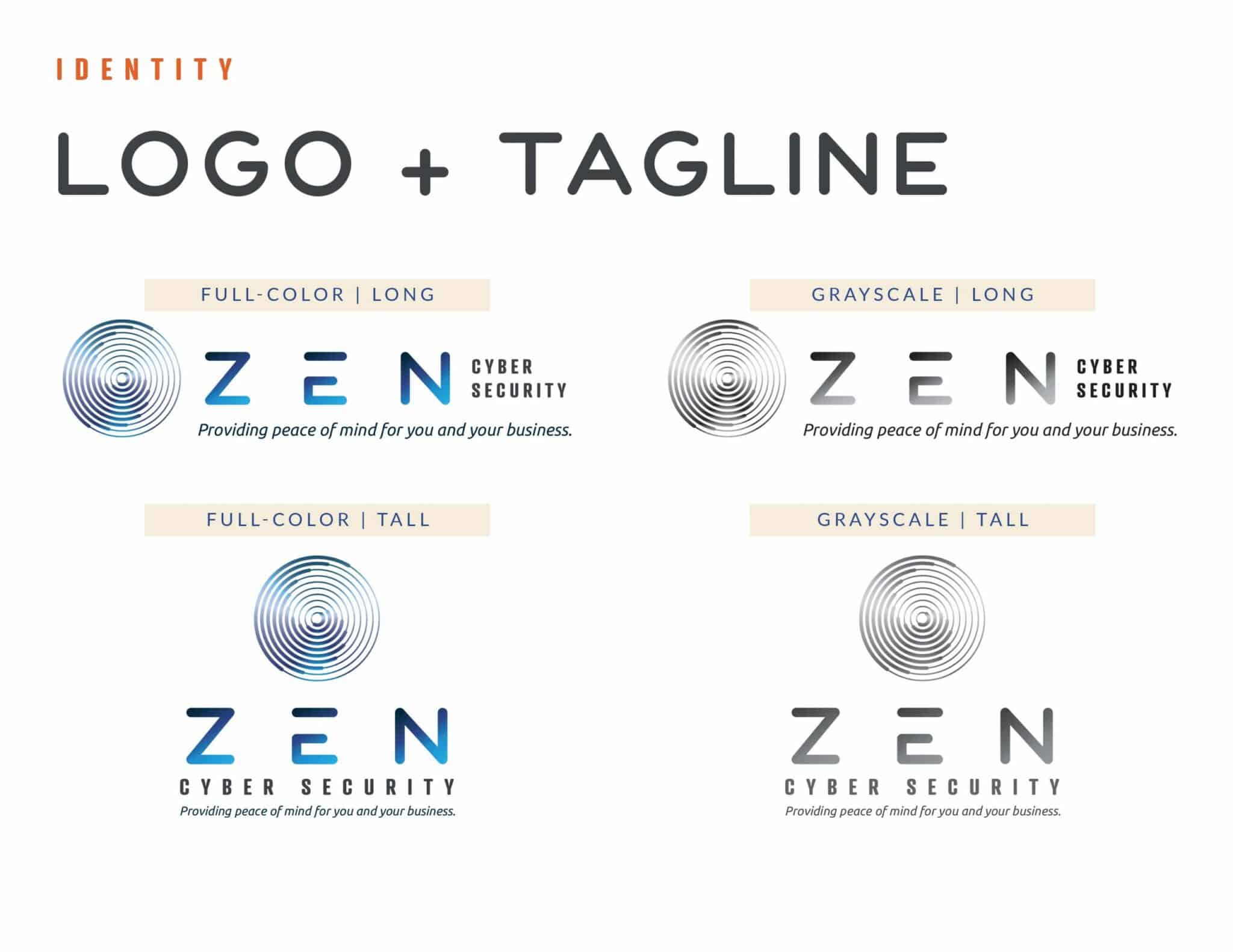 Zen Cyber Security Brand Guide - Logo