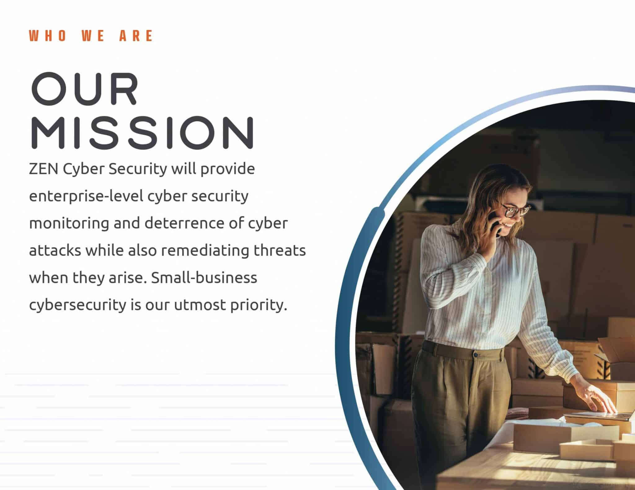 Zen Cyber Security Brand Guide - Mission