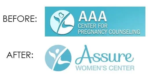 Assure Women’s Center Logos
