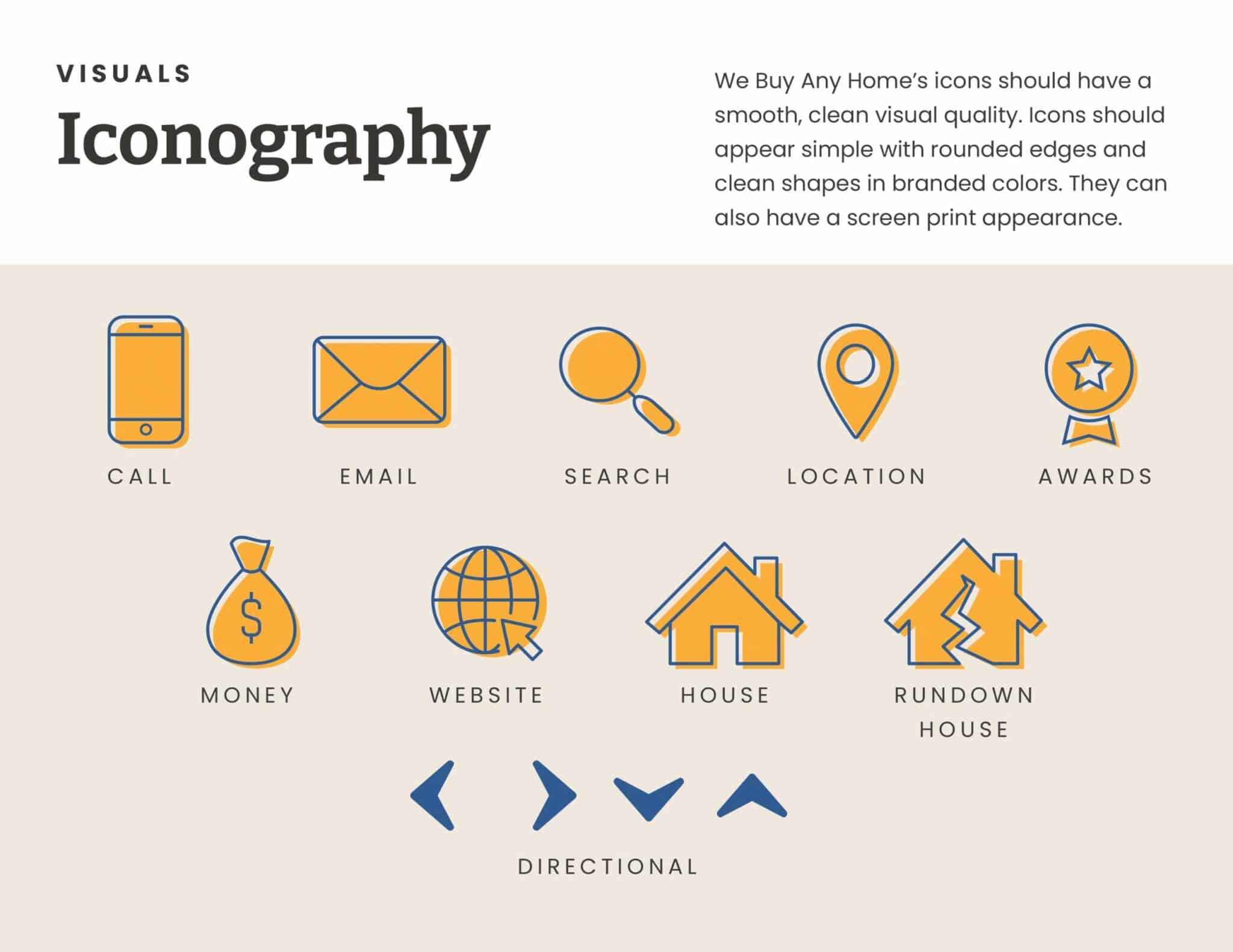 We Buy Any Homes Brand Guide - Iconography