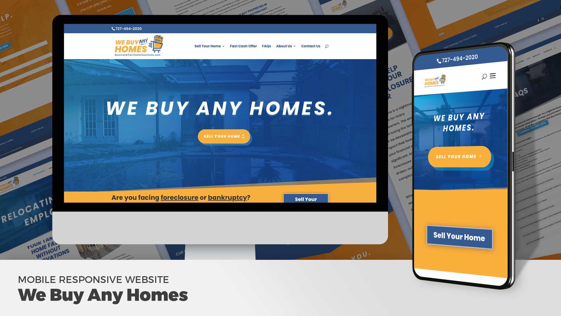 We Buy Any Homes Website Design